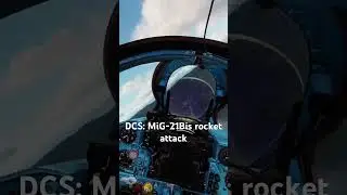 DCS MiG-21 rocket attack #dcsworld
