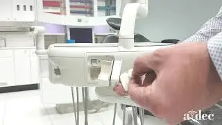 How to check the oil collector on a new A dec 500 delivery unit