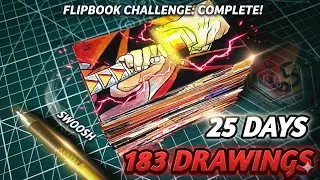 Zenitsu Flipbook Drawing From Demon Slayer | Flipbook Animation 
