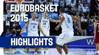 Finland v Russia - Group A - Game Highlights - EuroBasket 2015