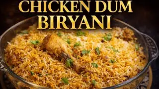 Hyderabadi Chicken Dum Biryani | Home cuisine by UK| #chickendumbiryani #food #foodvlog #homemade