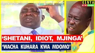 ANGRY Oscar Sudi Destroys Gachagua after his remarks blaming Ruto for Teargassing Church