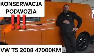 TEGO NIE MOŻNA NAZWAĆ KONSERWACJĄ PODWOZIA !! CZY WARTO BYŁO TAK DOINWESTOWAĆ STAREGO VW T5 Z 2008 R