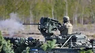 RAW: Summer Shield XIII multinational military drill in Latvia