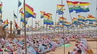 भव्य समवसरण जिन सहस्राष्टनामार्चना कार्यक्रम, Bhavya samavasaran , Bhadragiri, Karnataka