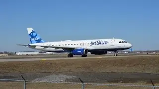 Plane Spotting: @ Buffalo Niagara International Airport (KBUF) 4/1/15