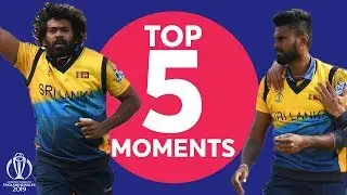 Malinga or Udana? | England vs Sri Lanka - Top 5 Moments | ICC Cricket World Cup 2019