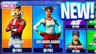 *NEW* CHRISTMAS SKINS! Fortnite Item Shop Update Countdown! Walmart Spray Code Giveaway!