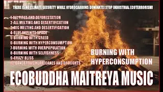 ECOBUDDHA MAITREYA MUSIC, BURNING WITH HYPERCONSUMPTION