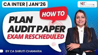 AUDIT PLANNER FOR JAN 2026 | BY CA SHRUTI CHAMARIA | 60+ In Audit