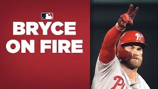 Lowkey NL MVP?? Bryce Harper is tearing it up in the 2nd half of the season for Phillies!