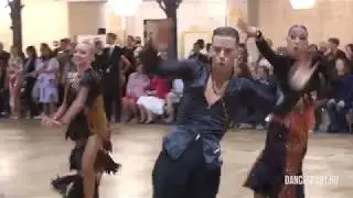 Tudor Gabriel Andrei - Nikita Loew Kristensen DEN, Samba | German Open Championship 2017