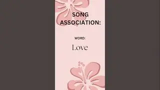 Song association word games #quiz #choose #music #aesthetichouse #songs #challenge #trivia