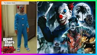 UNLOCK SLASHER CLOWN Outfit, NEW Halloween Event, FREE Rare Mask, GTA 5 DLC 2025 (GTA Online Update)