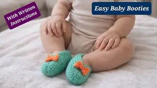 Easy Crochet Baby Booties | Crochet Baby Shoes | Baby Socks | Cute Baby boots Slippers | craft boots