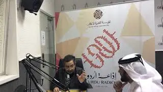 Vinod Dua , latest interview with Obaid Tahir (Urdu Radio Qatar)