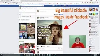 PixeLarge Large Clickable Images in Facebook
