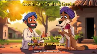 The Shoemaker and the Jackal | Moral Story in Urdu - Hindi | Intelligent Animal Story | Sultan TV