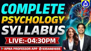 UGC NET PSYCHOLOGY 2025 || Unit 1 Emergency of Psychology ( मनोविज्ञान का आविर्भाव ) @DrLokeshBali