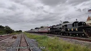 (Thai SRT) Steam Locomotive Special Train no.903 / 904