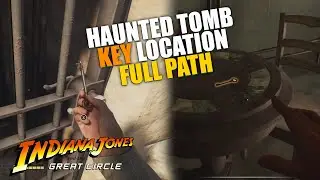 Where to find Haunted Tomb key Location in Gizeh Indiana Jones and the Great Circle
