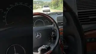 Testing the 2003 Mercedes Benz CL500 engine! Feel the power. #MercedesBenz #EngineTest