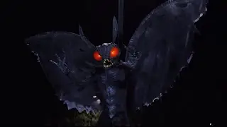 NEW FOR 2025 HalloweenCostumes 11.5ft Mothman Animatronic Prop #halloween