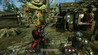 build bow Crescent's Wave pvp /espadon arco #newworld