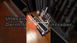Unboxing Darth Malgus Lightsaber#starwars #lightsaber #malgus #darthvader #force #power   #fvp