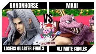 SCC4 Losers Quarter-Finals - Ganonhorse (Sephiroth) Vs. Maxi (King K. Rool)