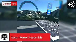 Immersive Solar Panel Assembly in Virtual Reality | CodeDotArt