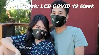 😷 JabberMask: LED COVID 19 Mask