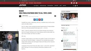 NBA Finals Ratings TANK To ALL TIME LOW, The Most EPIC Get Woke Go Broke
