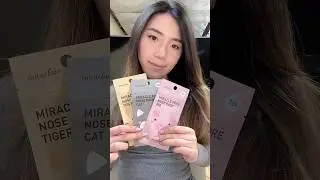 Struggling with blackheads? These nose masks are perfect! #pore #blackheads #nosemask #fyp #kbeauty