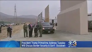 President Trump Holding Prime Time Address Tuesday