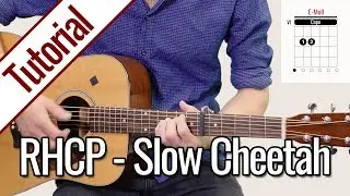 Red Hot Chili Peppers - Slow Cheetah | Gitarren Tutorial Deutsch