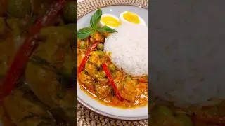 Thai Chicken Panang Curry &mdash; rich, creamy, and full of flavor!