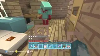 Minecraft Xbox- Sky Island (32) GET TO WORK!!!!!