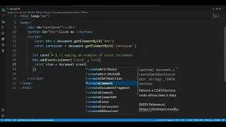 Dynamic Creation of Elements in JavaScript