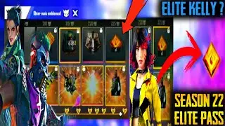 New Season 22 Elite Pass Full Details/Exclusive Elite Kelly In Elite Pass? Garena Free Fire #ffgz1M