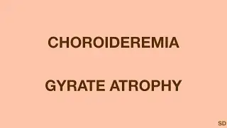 Retina: Session 41: Choroidal Dystrophies