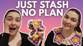 Crocheting a Collar with Zero Plan and Questionable Choices