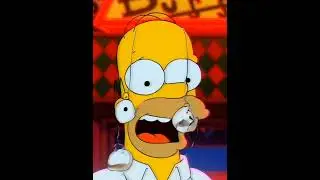 what is Happening to my Face Homer Simpson  #shorts #viral