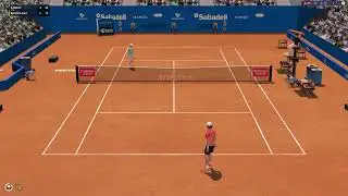 Djokovic vs Bautista Agut | Full Ace Tennis Career Mode | ATP500 R32 Barcelona (Full Match)