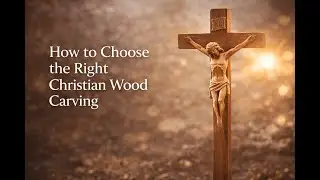 How to Choose the Right Christian Wood Carving  Meaning, Craftsmanship & Faith