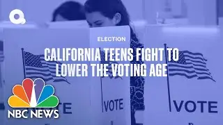 Young Gen-Zers Strive For The Right To Vote | NBC News