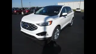 New 2020 Ford Edge Titanium Video Walk Around at Pauli Ford in St. Johns MI  20T30
