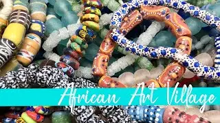 African Art Village Tucson Bead Show and Haul!📿