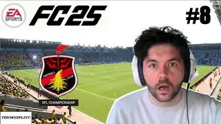 FA CUP DRAMA!! | ThrowerPlays FC25 Create A Club Career Mode | #8!