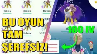 BU OYUN TAM BİR Ş*REFSİZ !! SHADOW RAIKOU RAİD DAY || POKEMON GO